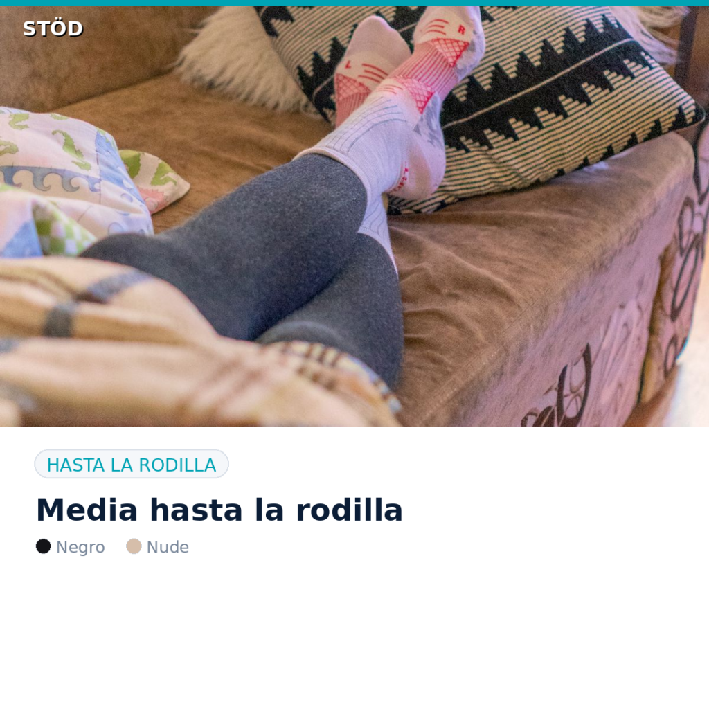 Media hasta la rodilla